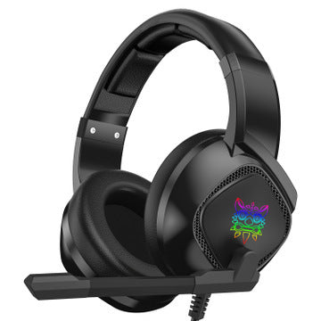 Headphones RGB Light Subwoofer Wired Headphones