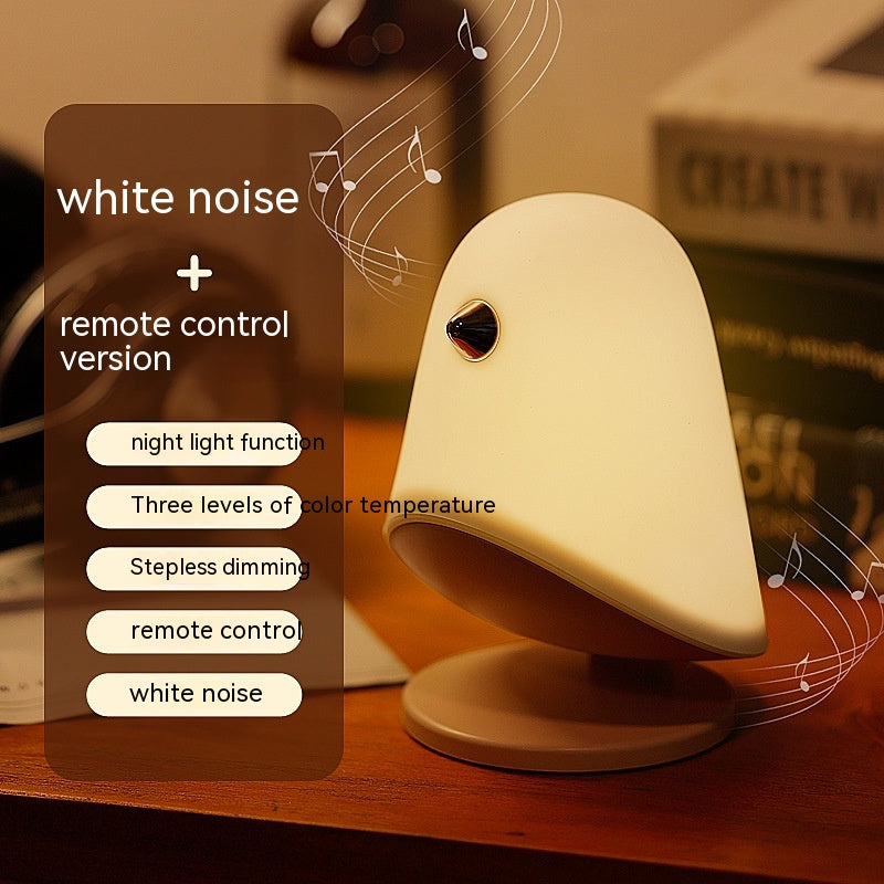 Perch Bird Small Night Lamp Chargeable With Remote Control Music